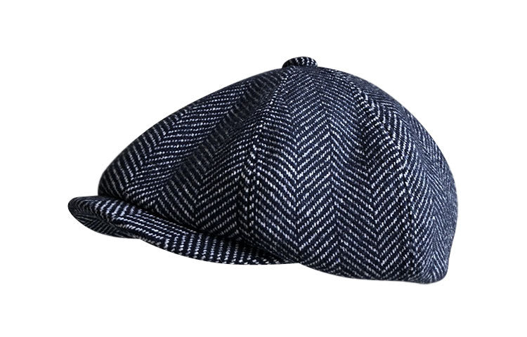 The Peaky Winter Tweed Newsboy Cap