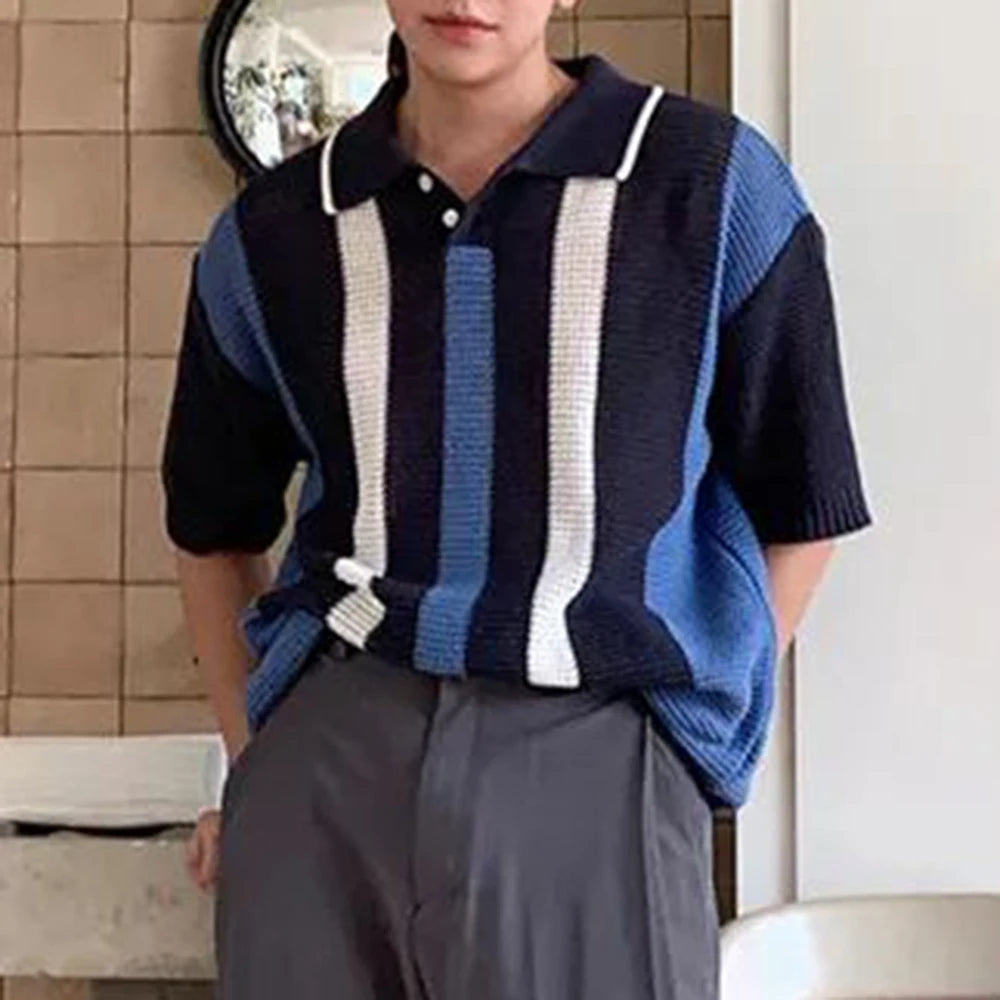 1950s Vintage Retro Men's Polo