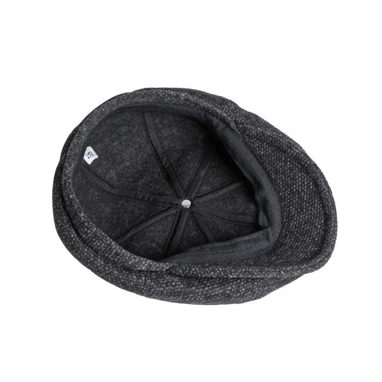Vintage British Corduroy Newsboy Cap