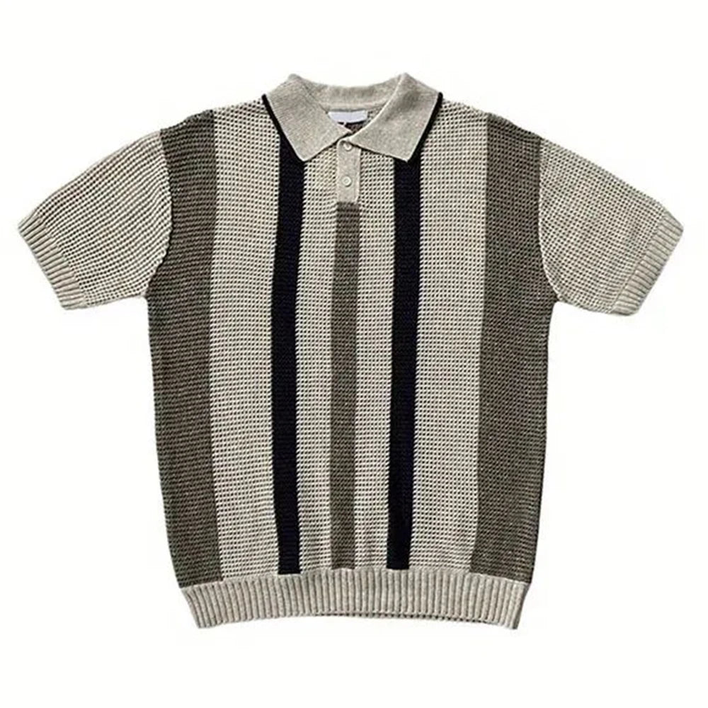 1950s Vintage Retro Men's Polo