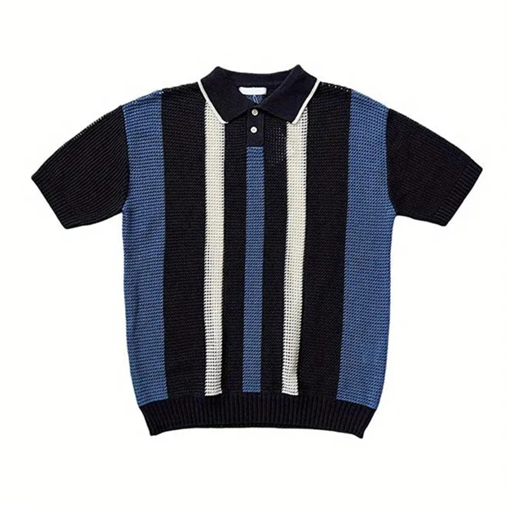 1950s Vintage Retro Men's Polo