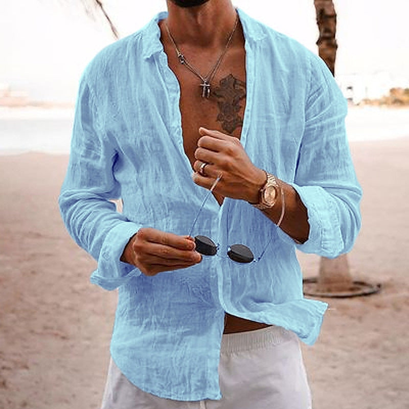 Old Money Linen Shirt