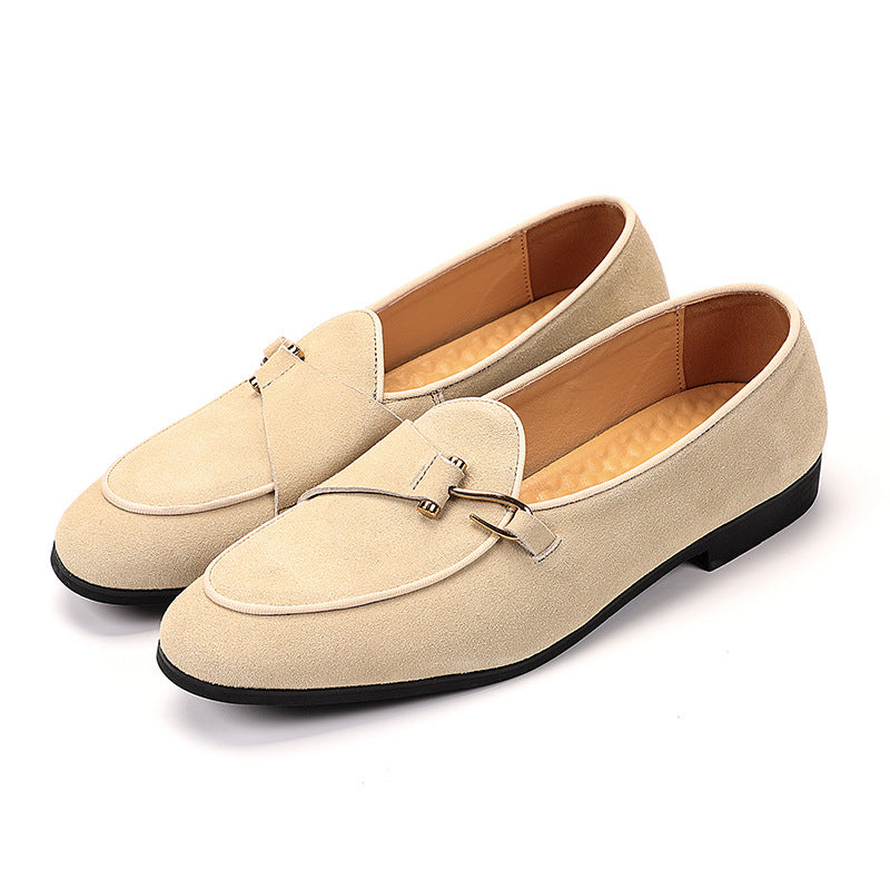 Classic Matte Leather Loafers