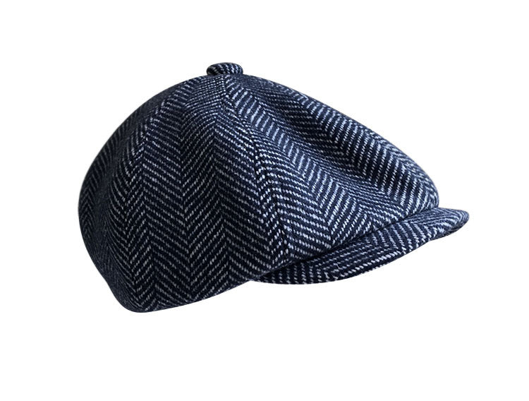 The Peaky Winter Tweed Newsboy Cap