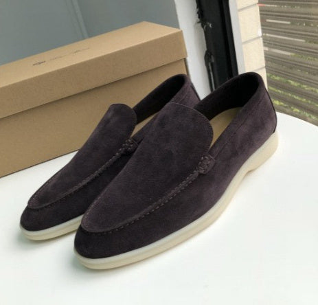 Old Money Suede Loafers
