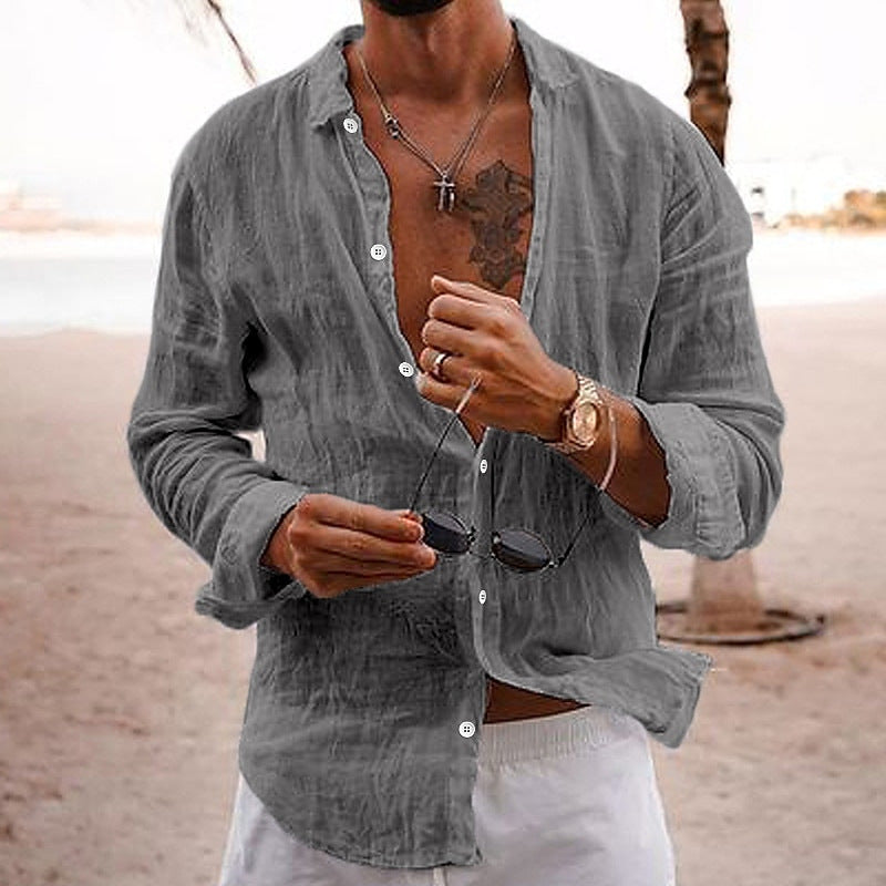 Old Money Linen Shirt
