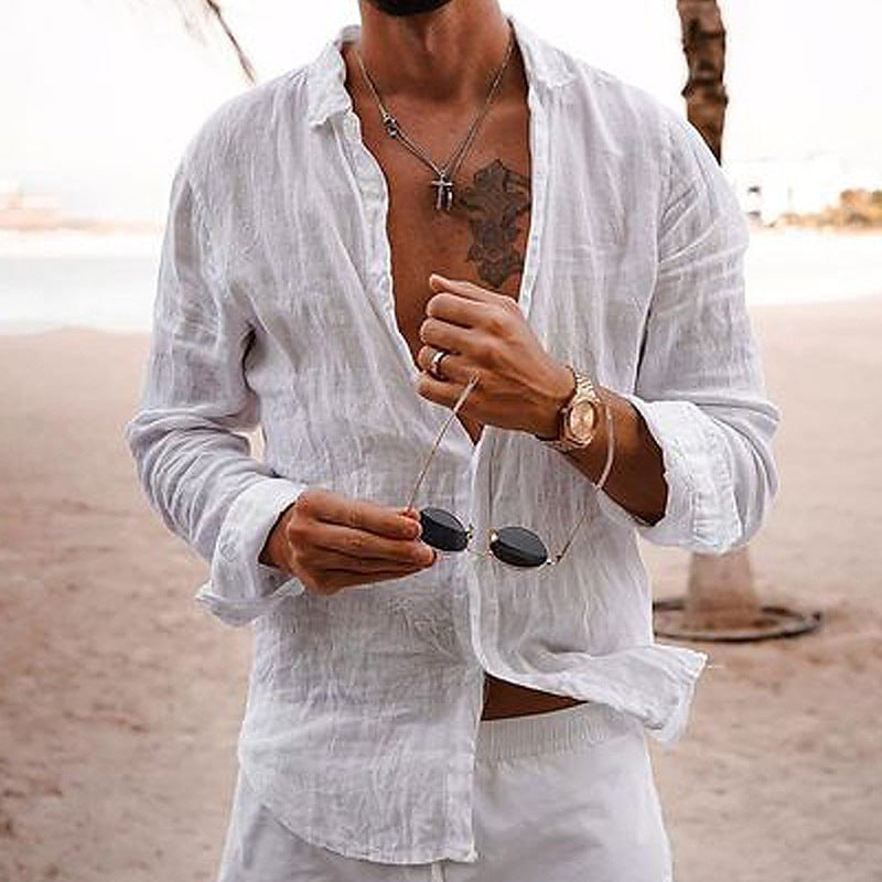 Old Money Linen Shirt