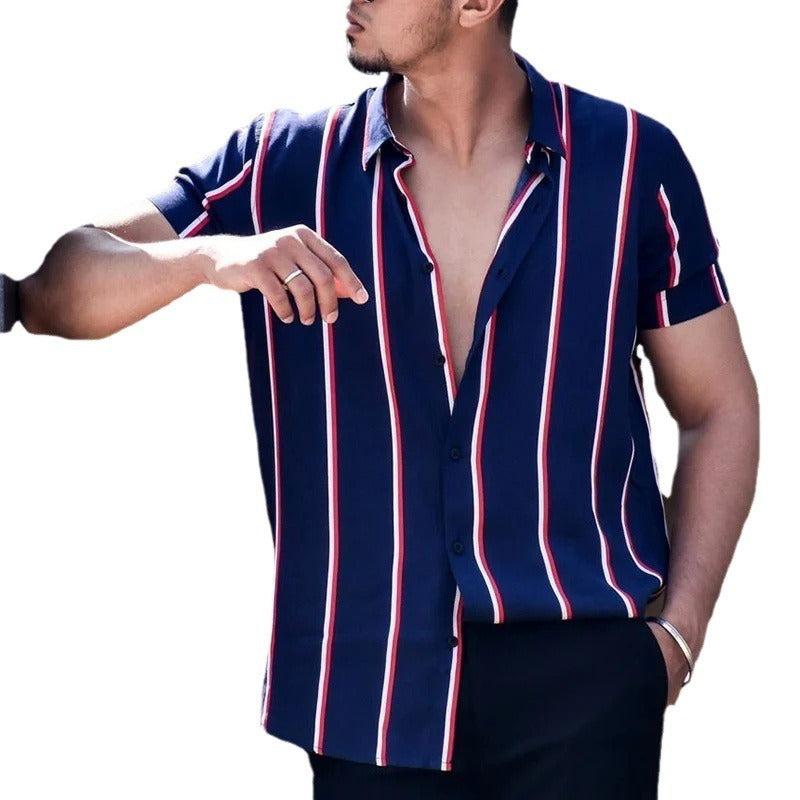 Vintage 1970s Style Beach Shirt