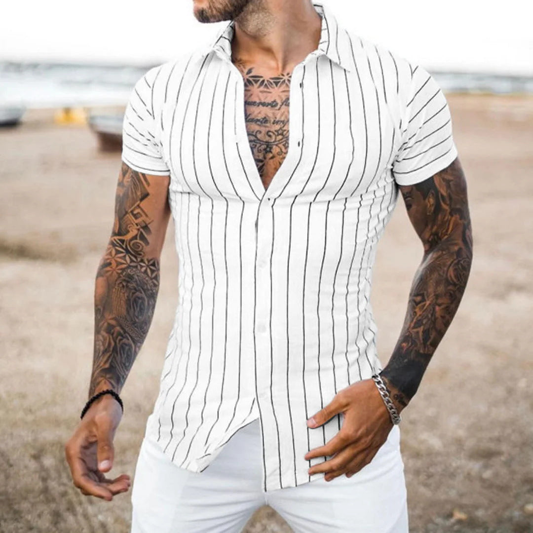 Vintage 1970s Style Beach Shirt