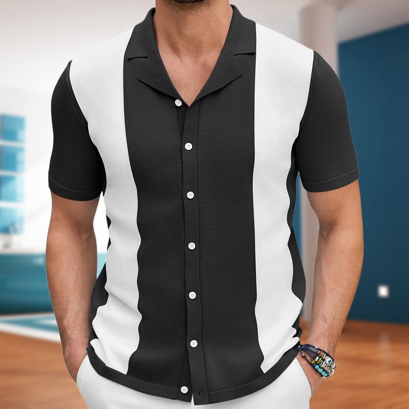 Classic 1960s Woolen Polo Shirt