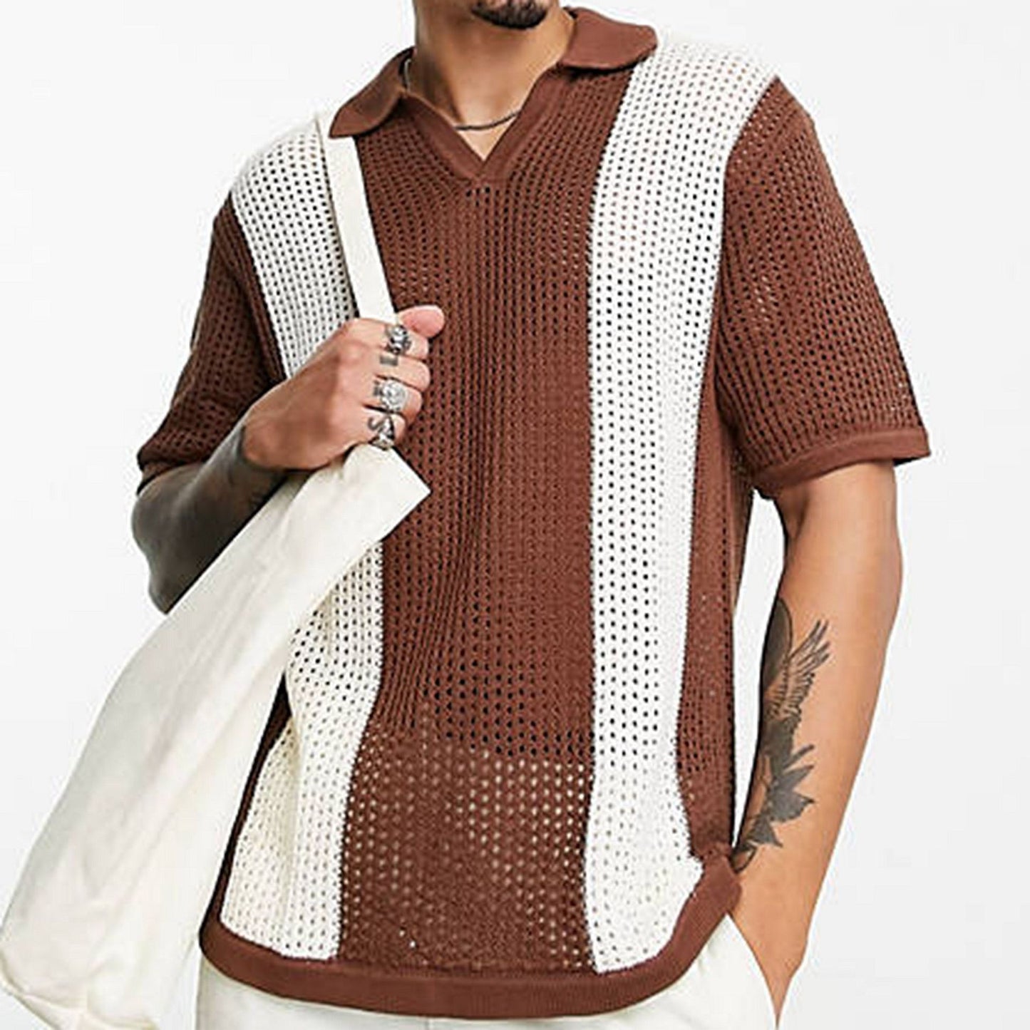 Classic Summer Thin Hollow Shirt