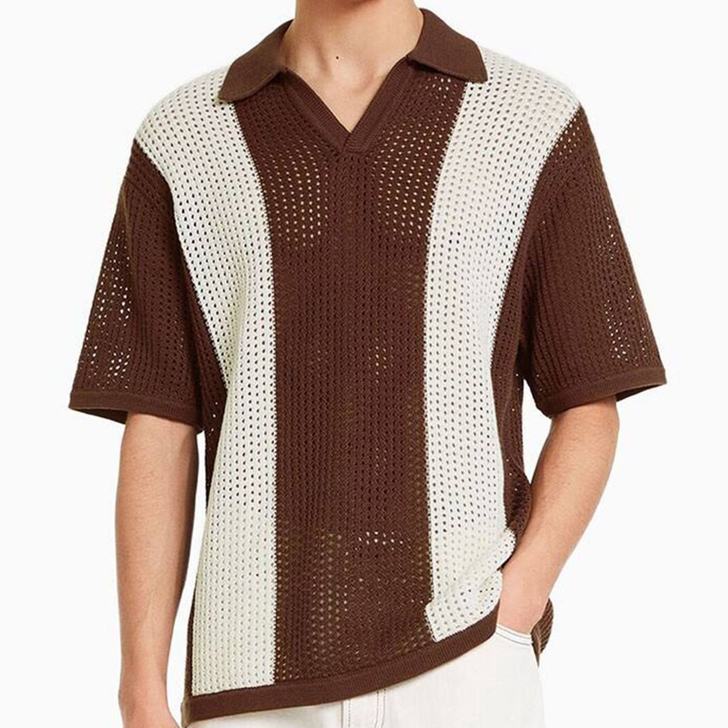 Classic Summer Thin Hollow Shirt
