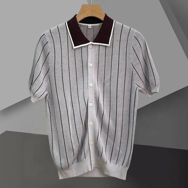 1950's Vintage Lapel Men's Cardigan