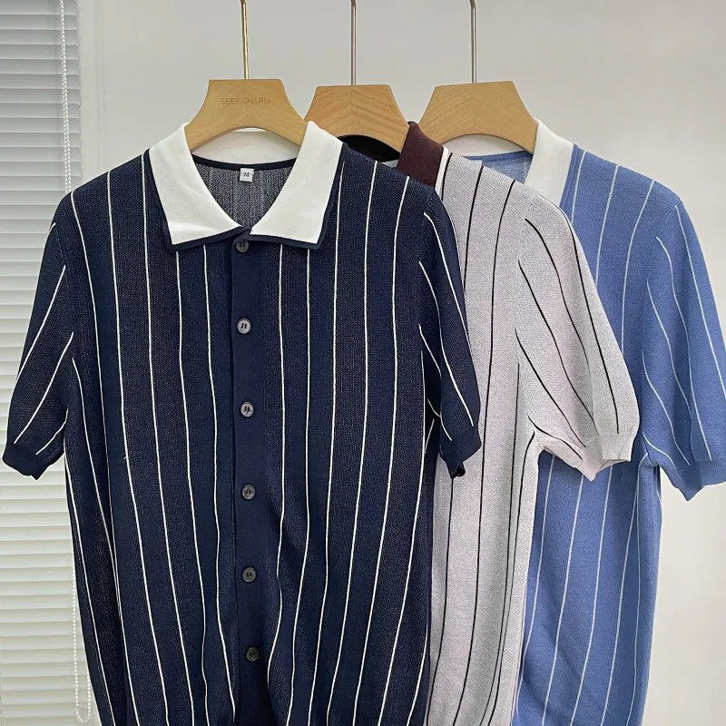1950's Vintage Lapel Men's Cardigan