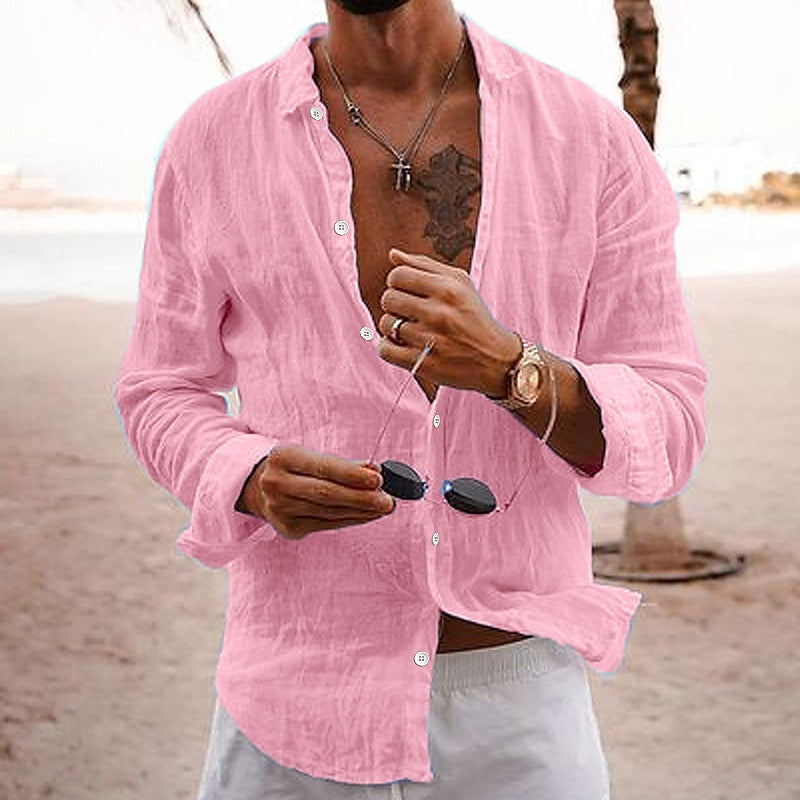 Old Money Linen Shirt