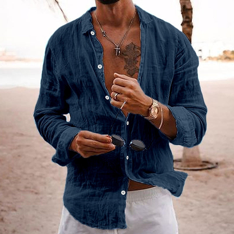 Old Money Linen Shirt