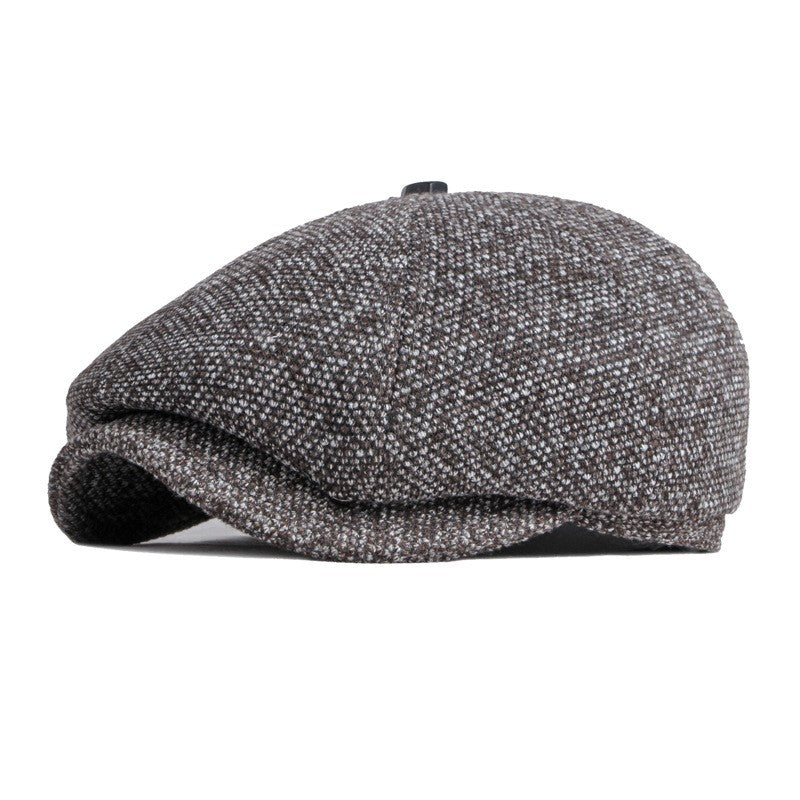 Vintage British Corduroy Newsboy Cap