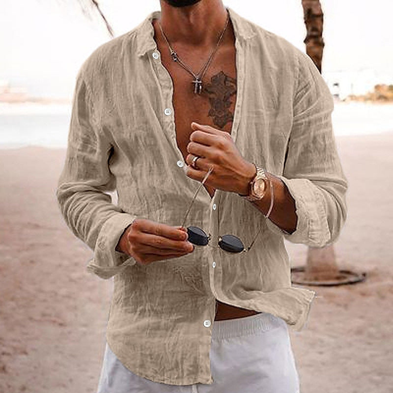 Old Money Linen Shirt