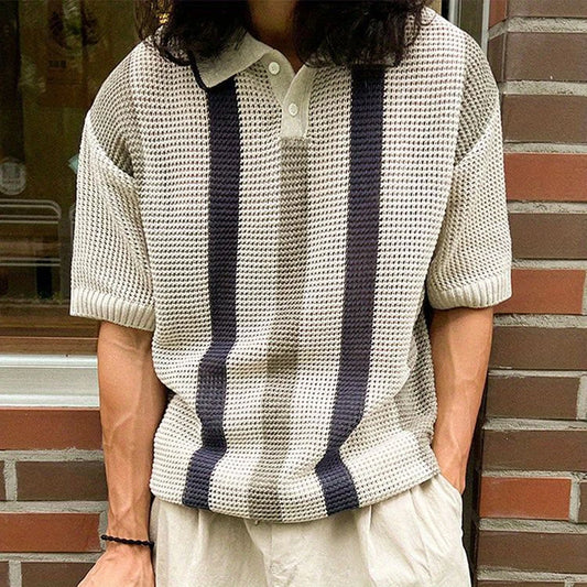 1950s Vintage Retro Men's Polo