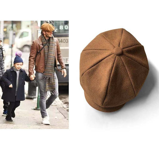 Retro Young And Middle-aged Thermal Cap