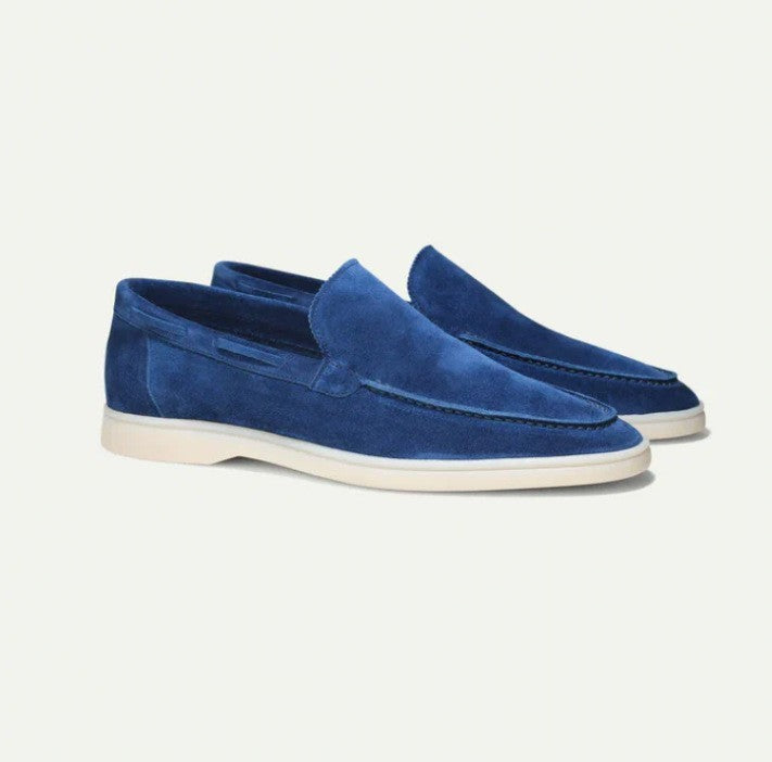 Monaco Matte Suede Loafers