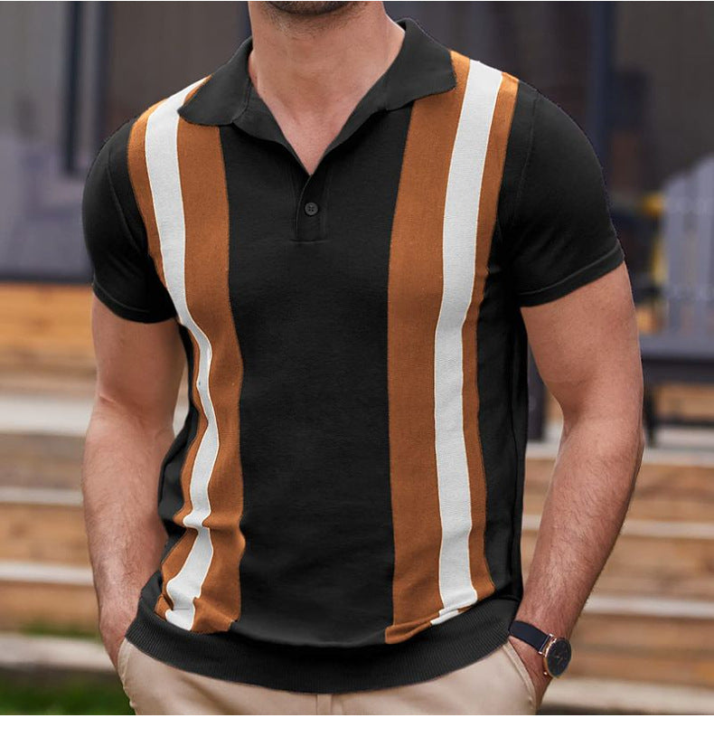 1960s Vintage Men"s Polo Shirt