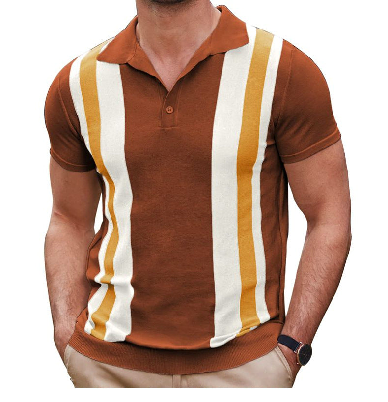 1960s Vintage Men"s Polo Shirt