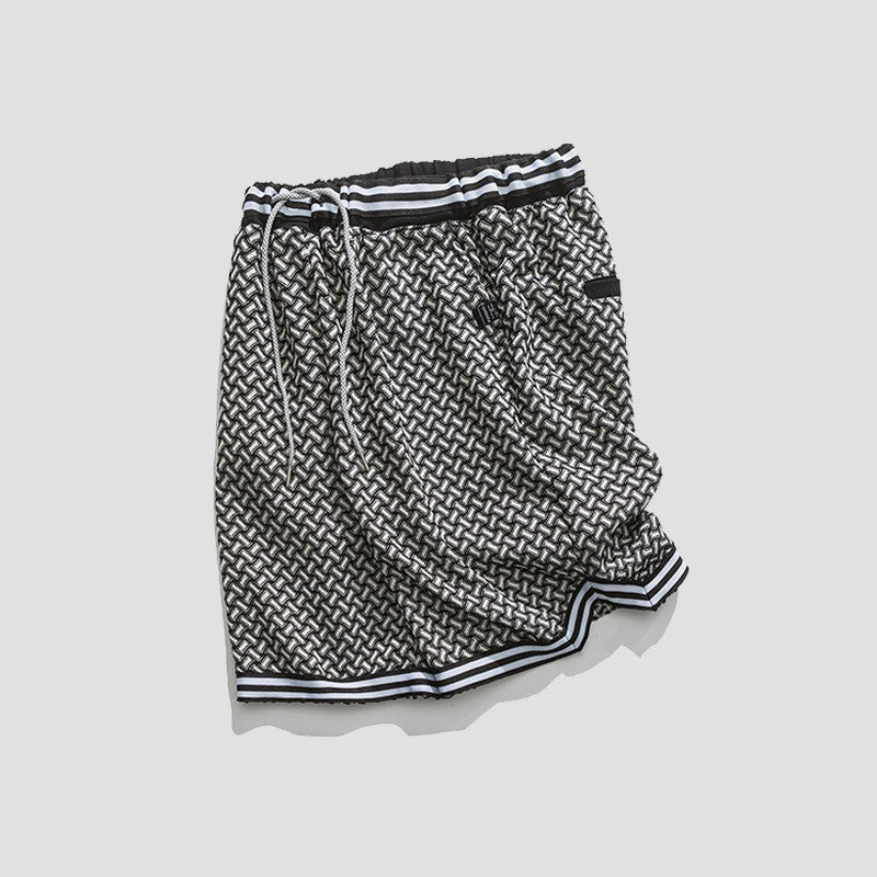 1960's Woven Checkered Shorts
