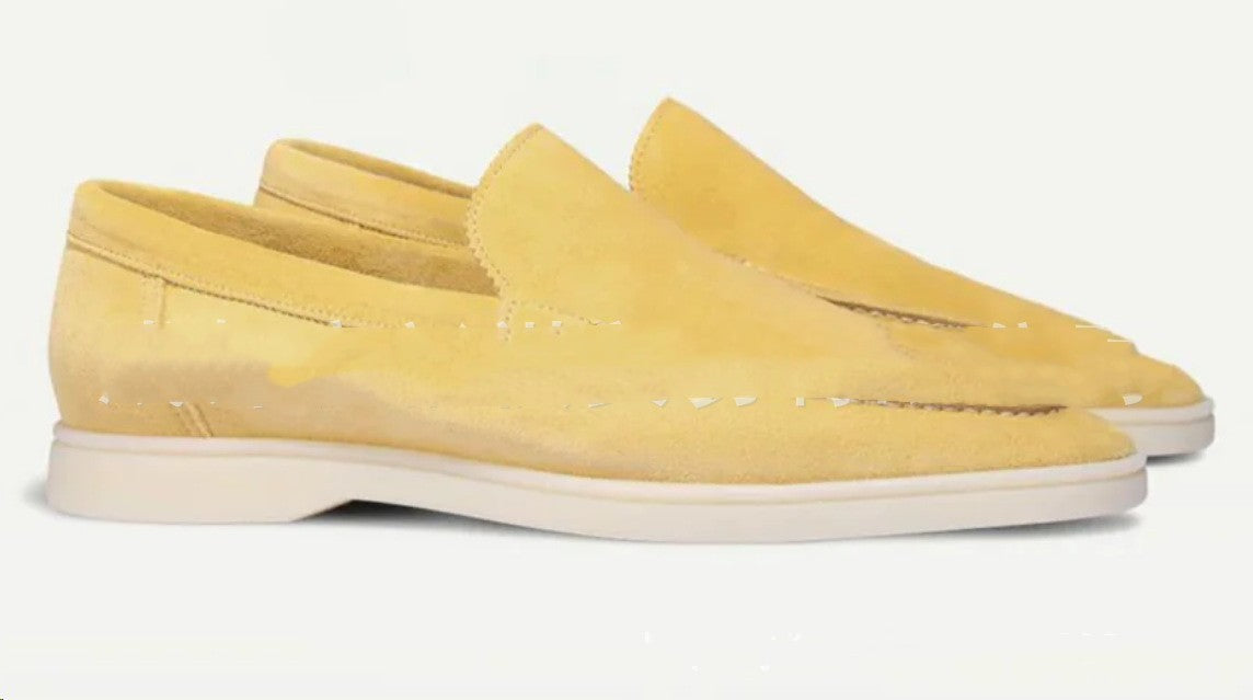 Monaco Matte Suede Loafers