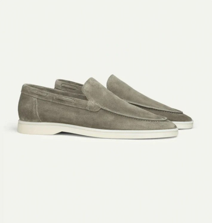 Monaco Matte Suede Loafers