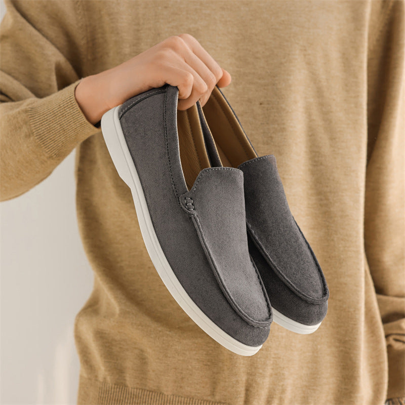 Monaco Matte Suede Loafers