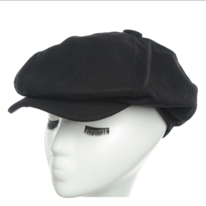 Casual Woolen Cloth British Men's Beret Octagonal