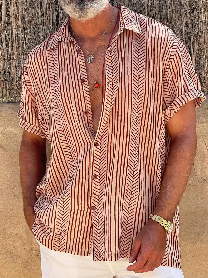 Vintage 1970s Style Beach Shirt