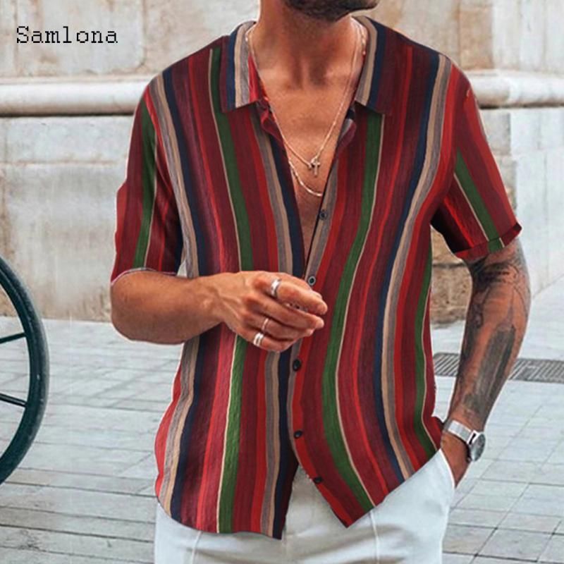 Vintage 1970s Style Beach Shirt