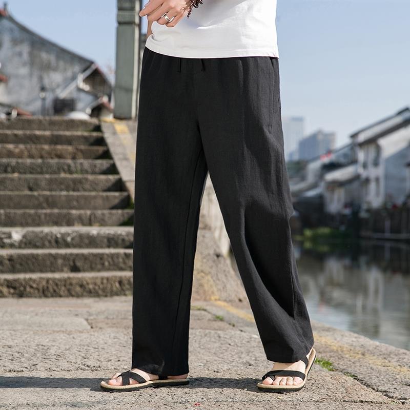 Linen Casual Pants Men