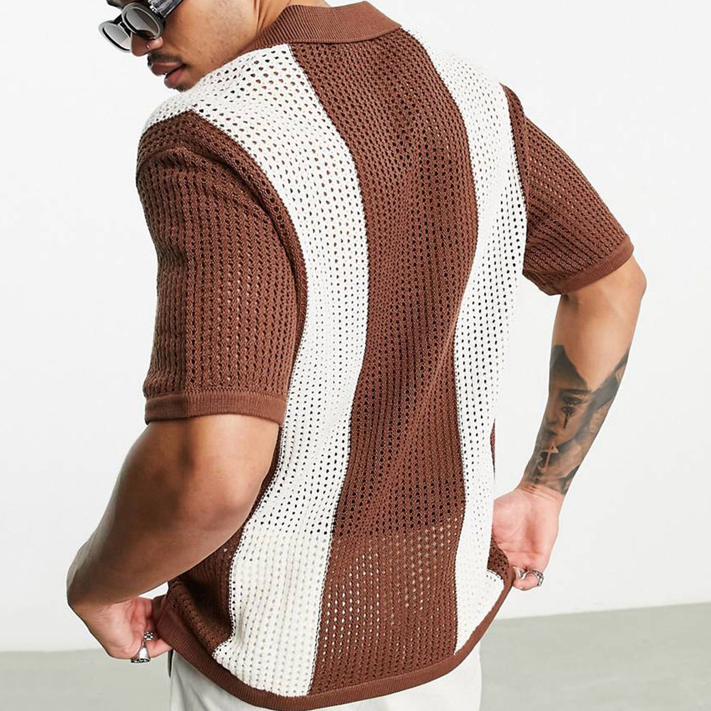 Classic Summer Thin Hollow Shirt