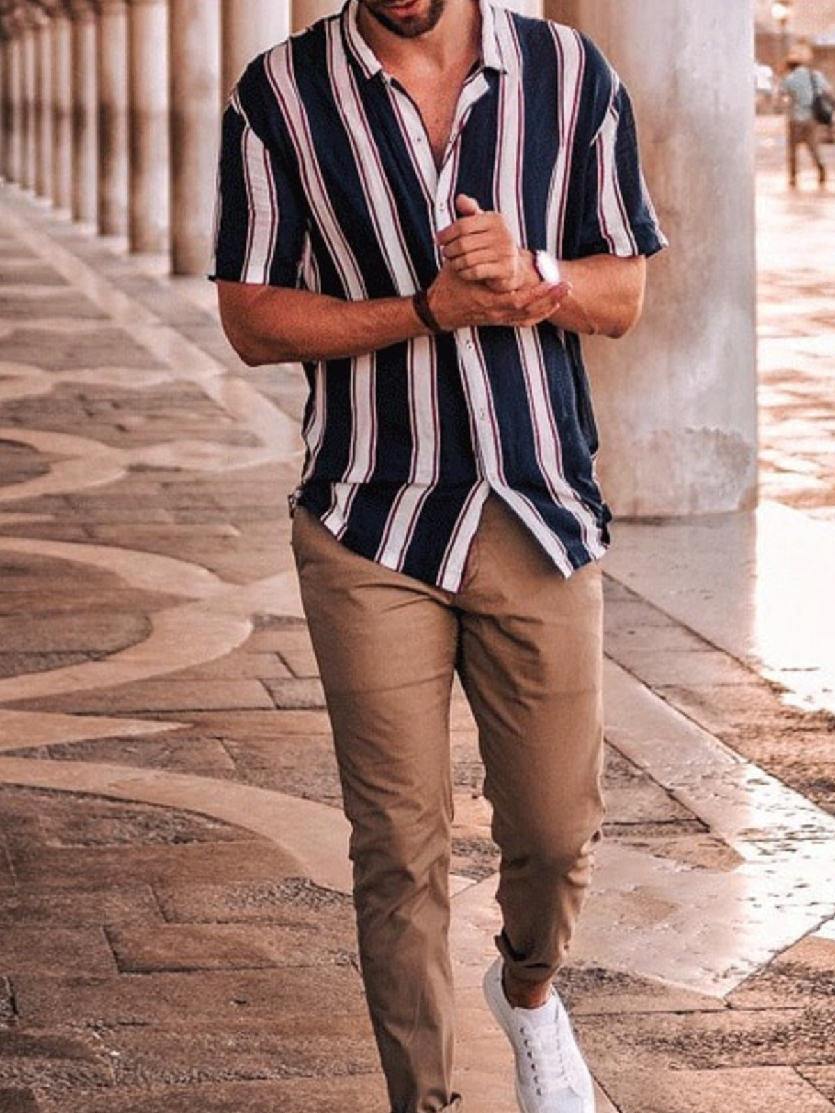 Vintage 1970s Style Beach Shirt