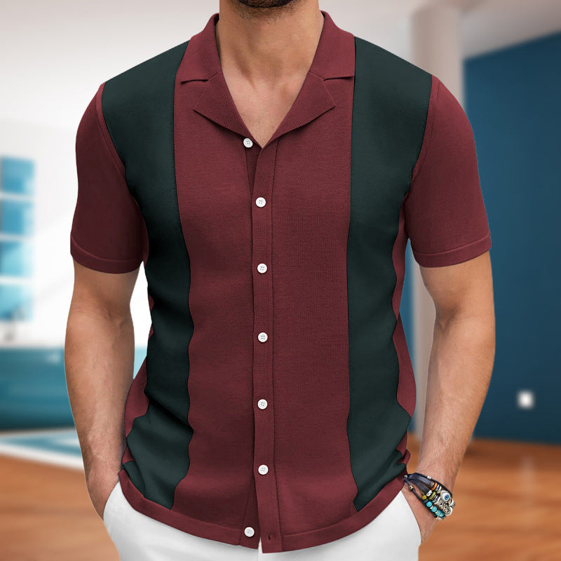 Classic 1960s Woolen Polo Shirt