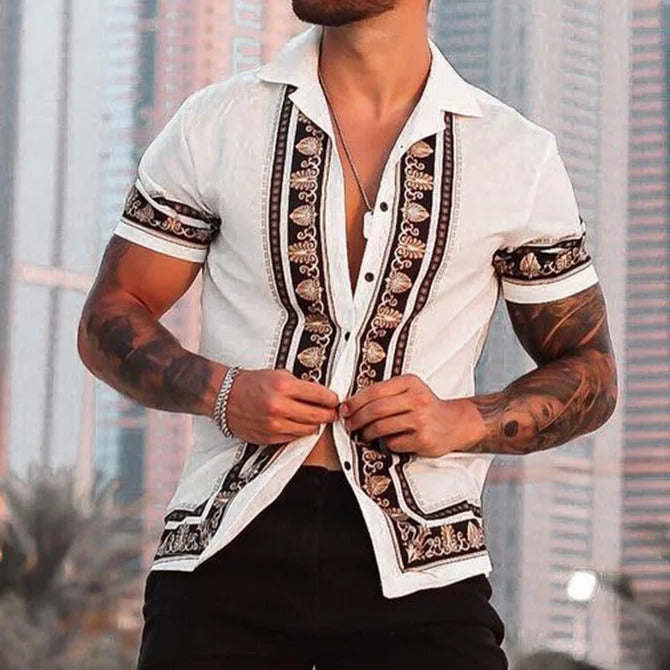 Vintage 1970s Style Beach Shirt