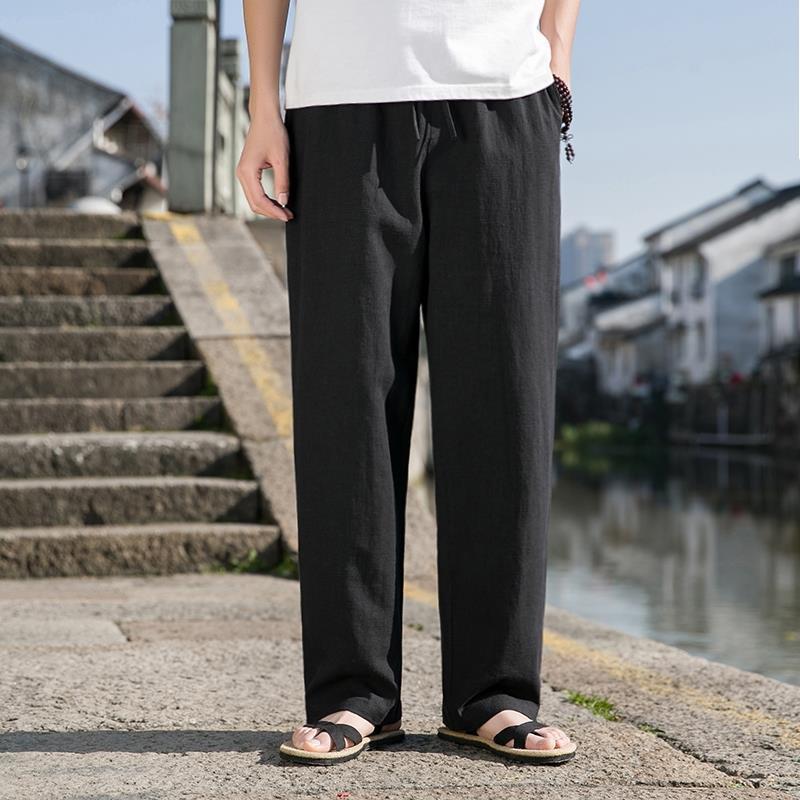 Linen Casual Pants Men