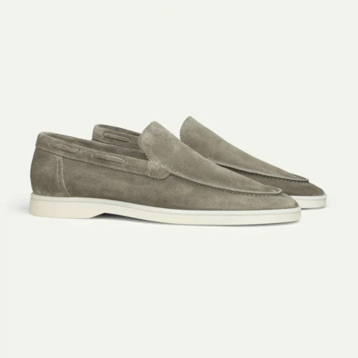 Monaco Matte Suede Loafers
