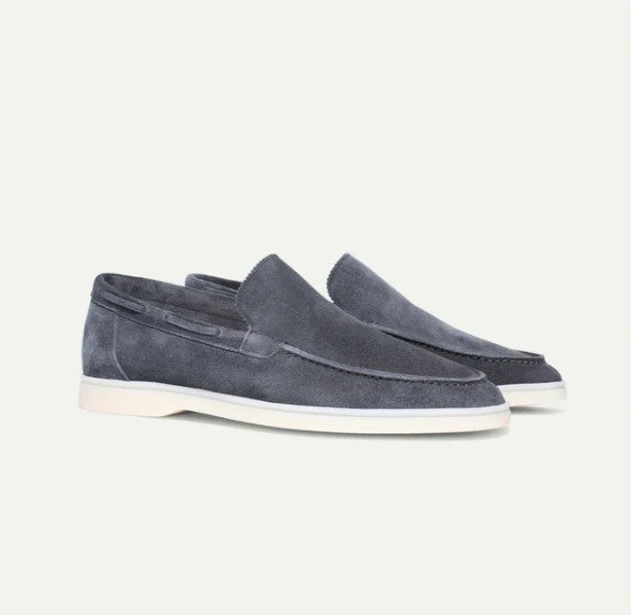 Monaco Matte Suede Loafers