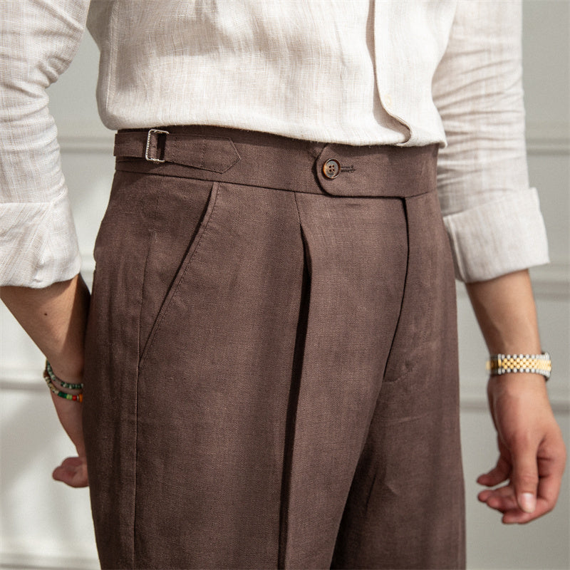 Classic Old money Linen Pants