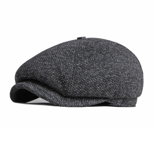 Vintage British Corduroy Newsboy Cap
