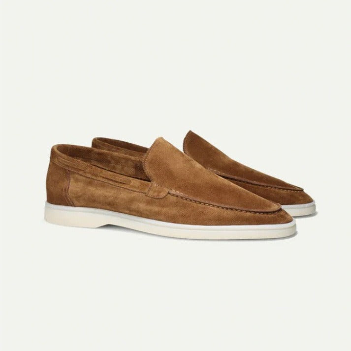 Monaco Matte Suede Loafers