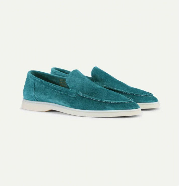 Monaco Matte Suede Loafers
