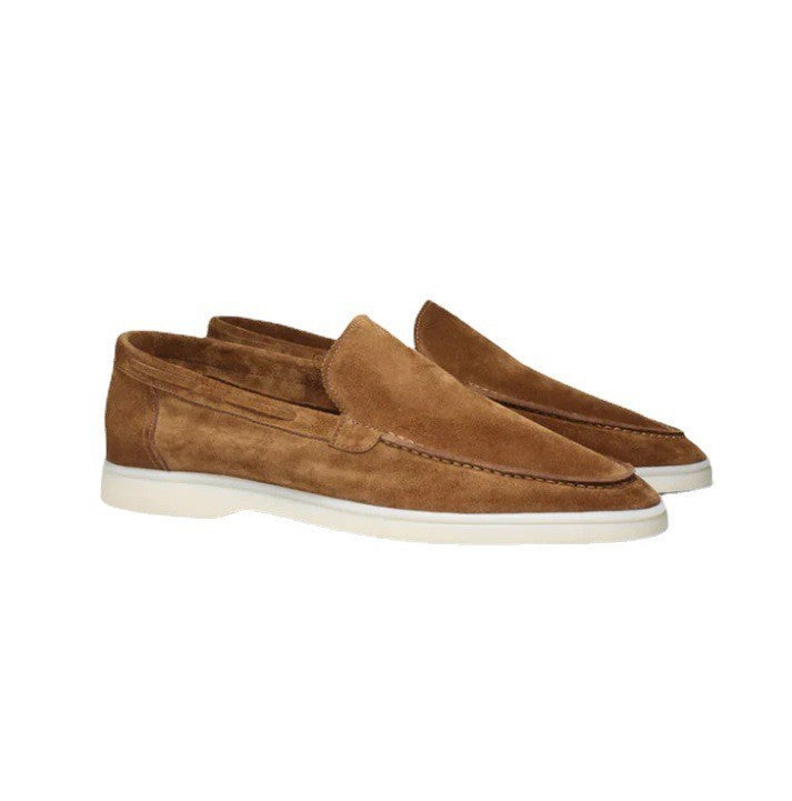 Monaco Matte Suede Loafers
