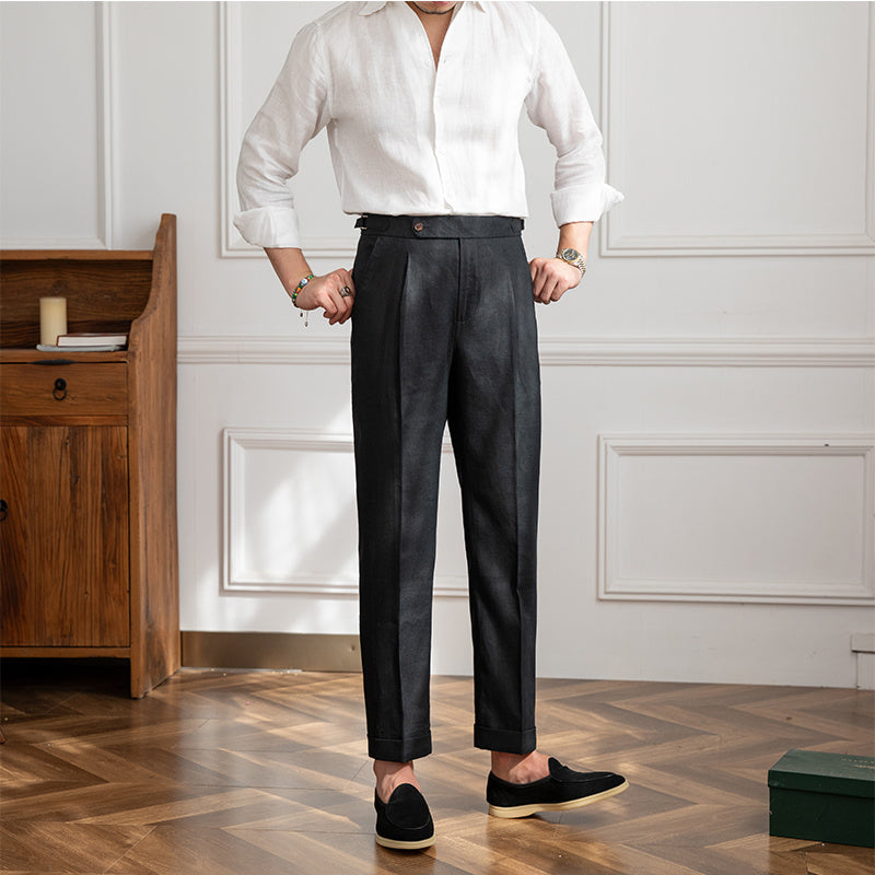 Classic Old money Linen Pants